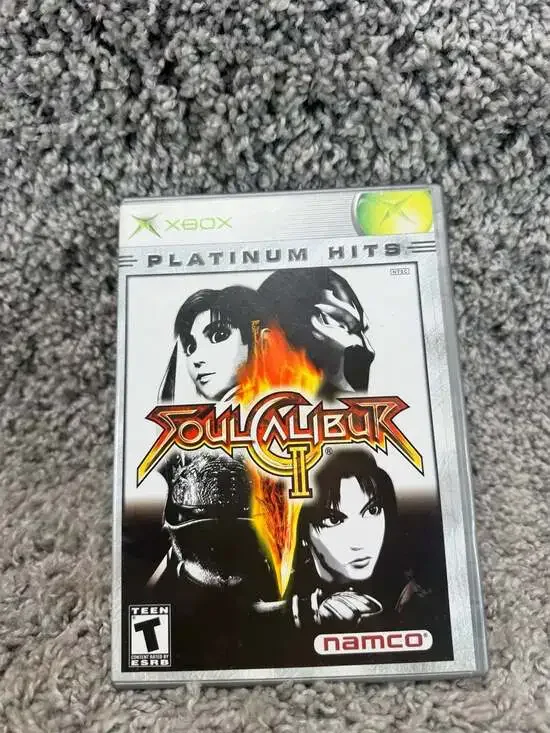 SoulCalibur II (Microsoft Xbox, 2003) Platinum Hits Edition