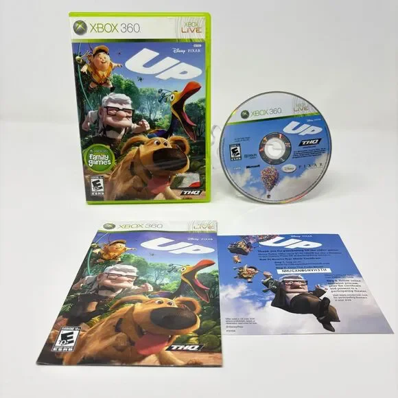 UP Xbox 360 Video Game Disney Pixar Adventure Family E10+