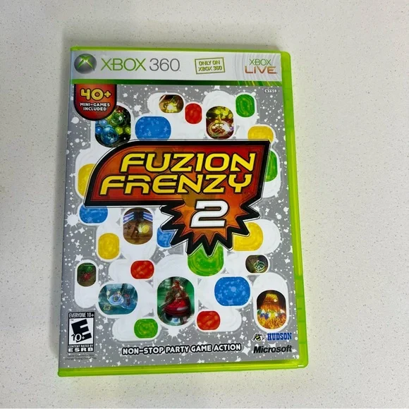 Xbox 360 Video Game Fuzion Frenzy 2