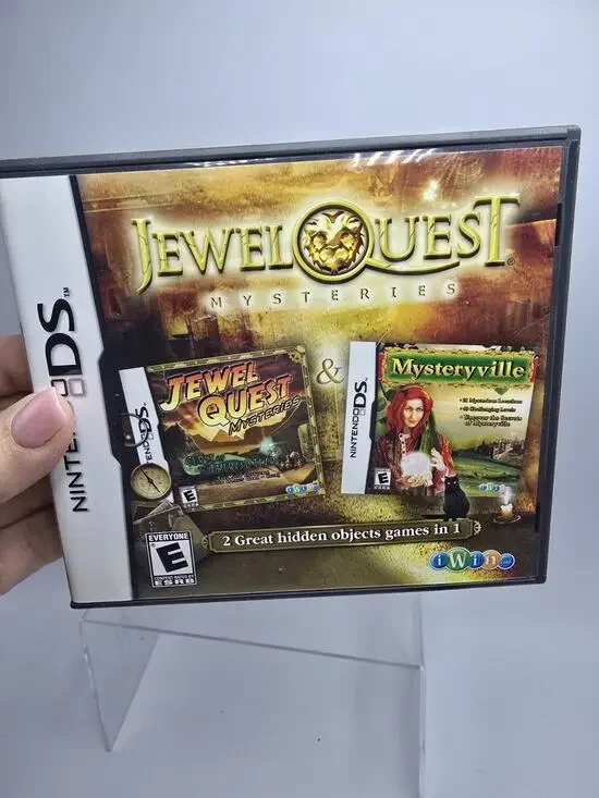 NINTENDO DS Jewel Quest Mysteries Great Hidden Object Gane Complete