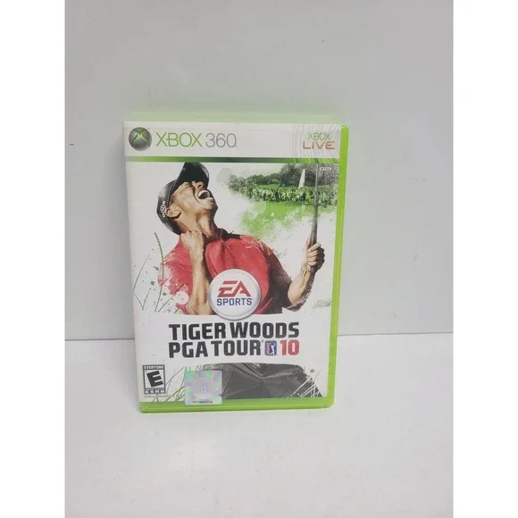 Tiger Woods PGA Tour 10 Microsoft Xbox‎ 360 EA Sports Golf Video Game 2009 NTSC