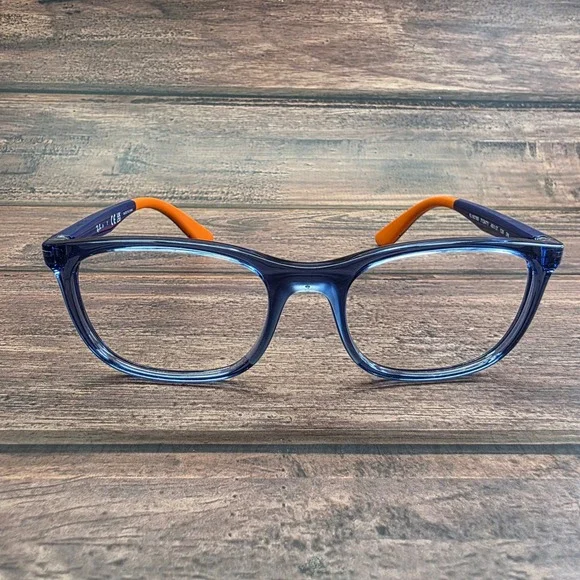 Ray-Ban Junior RJ 9076S 7124/71 Kids Blue Orange Phantos Eyeglasses 49-17-130