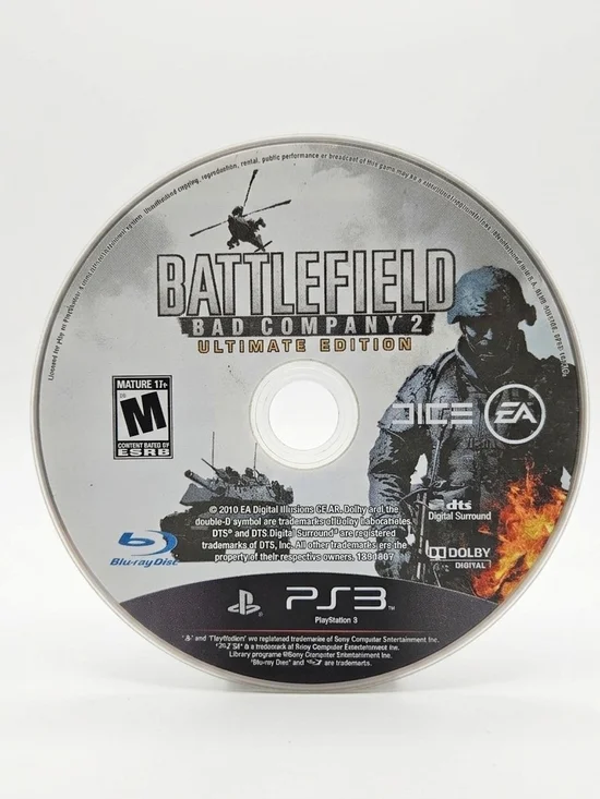 Battlefield Bad Company 2 Ultimate Edition PS3 Disc Only