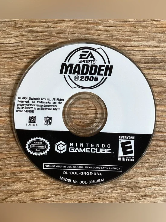 Madden NFL 2005  (Nintendo GameCube, 2004) Disc Only - Tested, Working