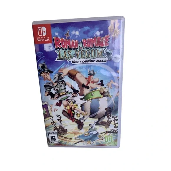 Nintendo Switch Roman Rumble In‎ Las Vegum ( REPLACEMENT CASE ONLY NO GAME)