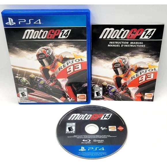 MotoGP 14‎ (Sony PlayStation 4, 2014) CIB COMPLETE IN BOX PS4