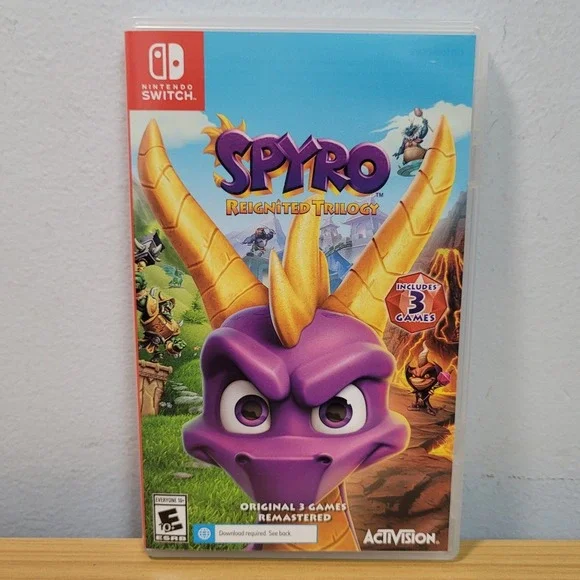 Spyro Reignited Trilogy Nintendo Switch Game CIB