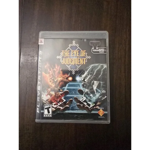 The Eye of Judgment (Sony PlayStation 3, PS3), Game Disc & Manual