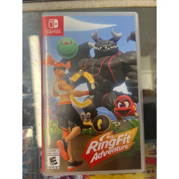 Ring Fit Adventure Nintendo Switch Game Physical Cartridge & Case HAC-AL3PA-‎