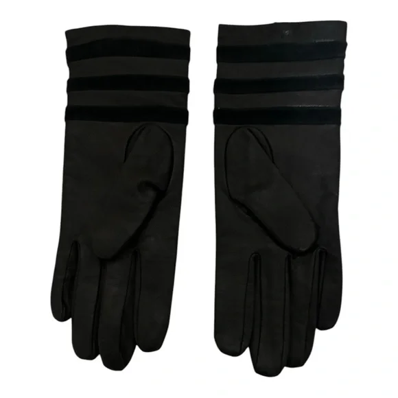 Altare  Genuine Leather Gloves Women's Size L Black
