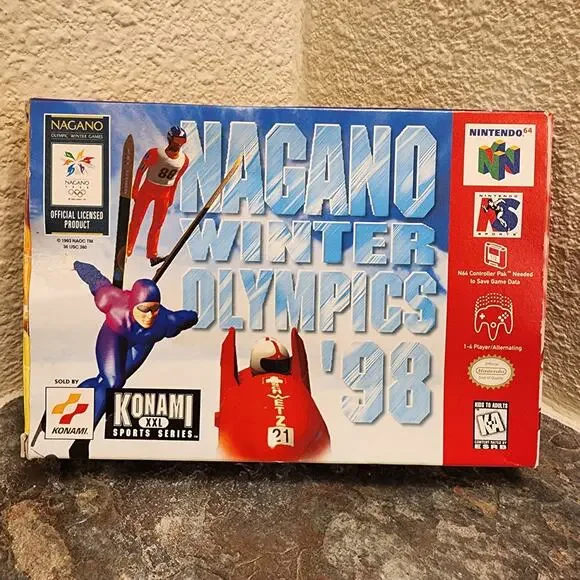 Game - Nagano Winter Olympics '98 (CIB) - N64 - Nintendo - Konami