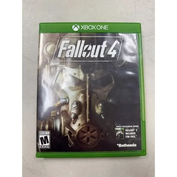 Fallout 4 Microsoft Xbox One Video Game 2015 Complete with Manual