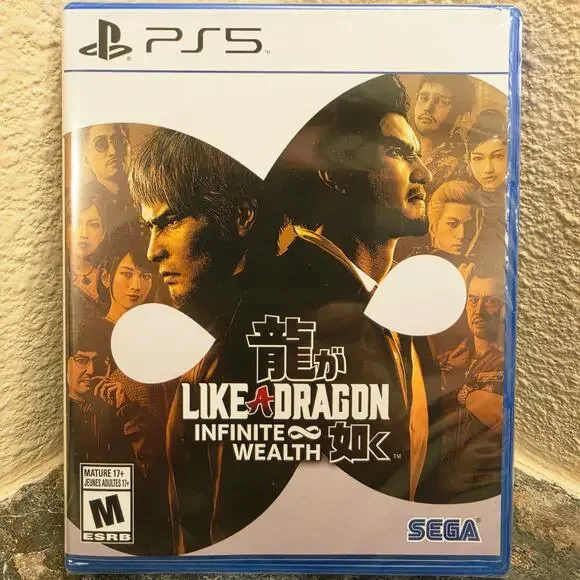 Game - Like A Dragon: Infinite Wealth (NEW) - PS5 - Sega