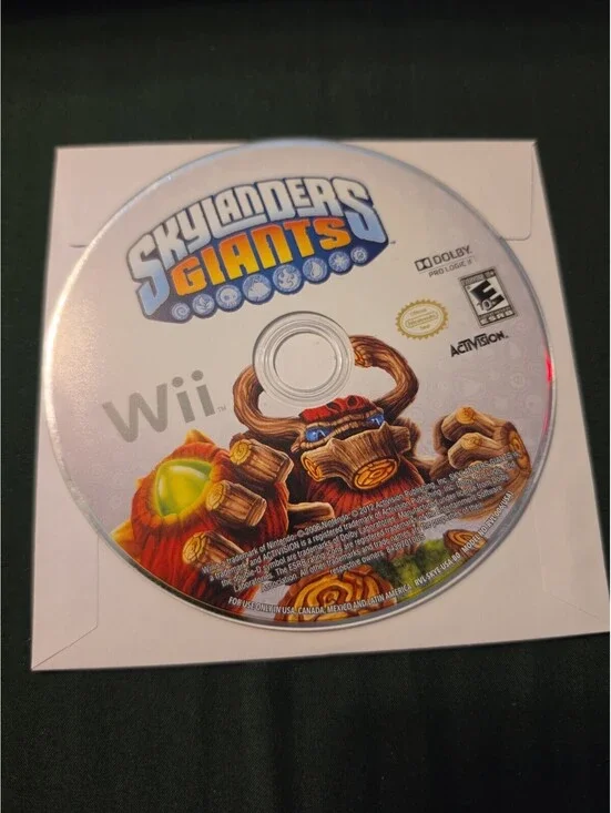 Skylanders Giants (Nintendo Wii) Disc Only TESTED -8326
