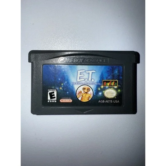 E.T. The Extra-Terrestrial (Nintendo Gameboy‎ Advance GBA) ET