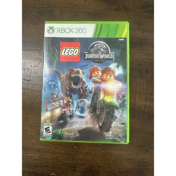 LEGO Jurassic World Xbox 360 Video‎ Game Dinosaur Action Adventure NTSC