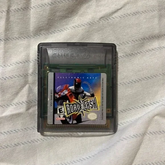 Nintendo GameBoy Color Road Rash Game