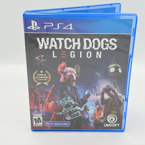 Watch Dogs Legion Sony PlayStation‎ 4 PS4 Ubisoft Action Adventure Video Game