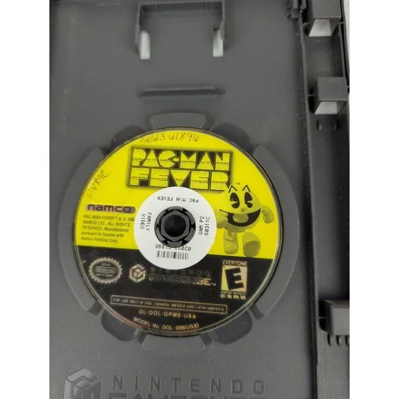Pac-Man Fever (Nintendo GameCube, 2001) Disc Only*Tested*