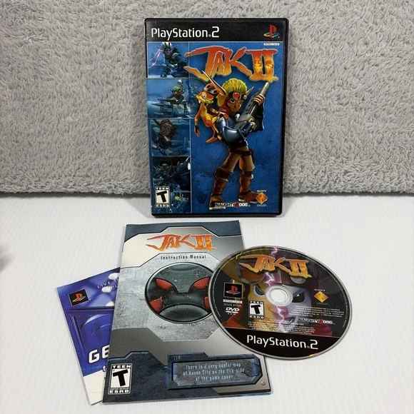 Jak 2 Playstation 2 Greatest Hits CIB Complete in Box PS2