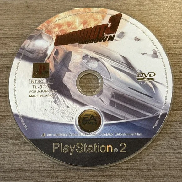 Burnout 3 Takedown Japan Edition - Sony PlayStation 2 (PS2) Disc Only Tested‎