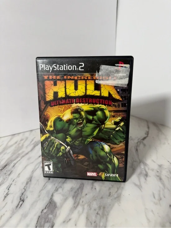 Incredible Hulk ultimate destruction ps2 game