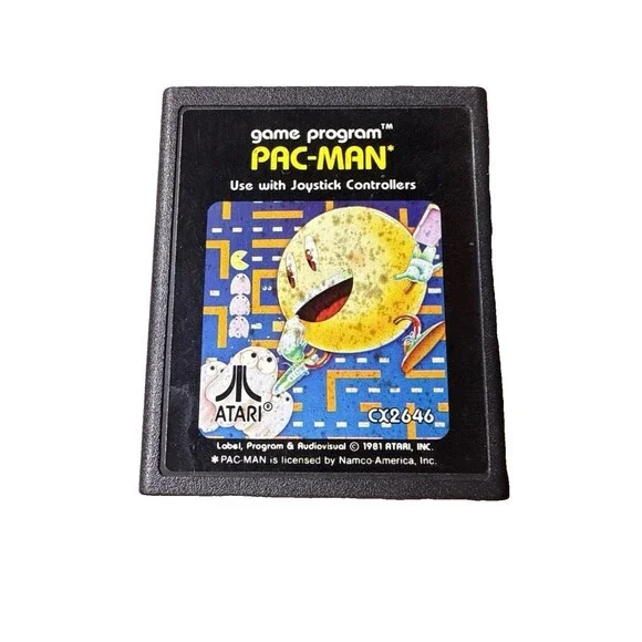 Pac-Man (1982) CX2646 Atari 2600 Cartridge Only Vintage Gaming