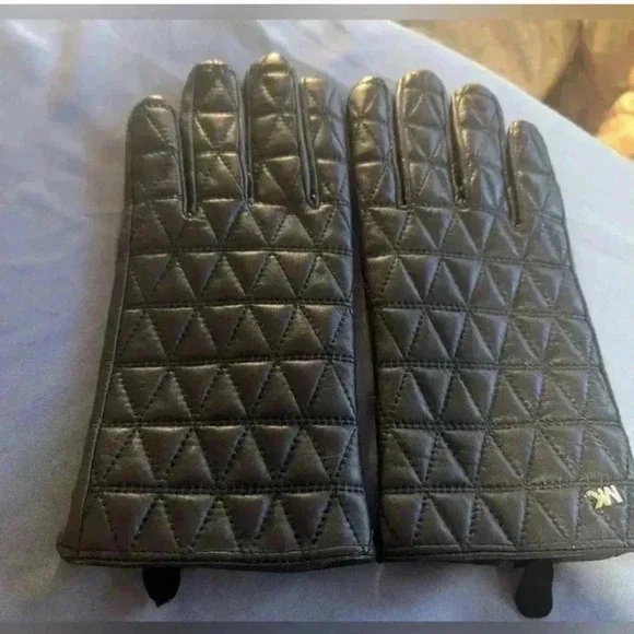 NWOT Michael Kors Women's Leather Gloves Size XL