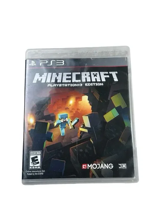Minecraft -- PlayStation 3 Edition (Sony PlayStation 3, 2014) No Manual Tested