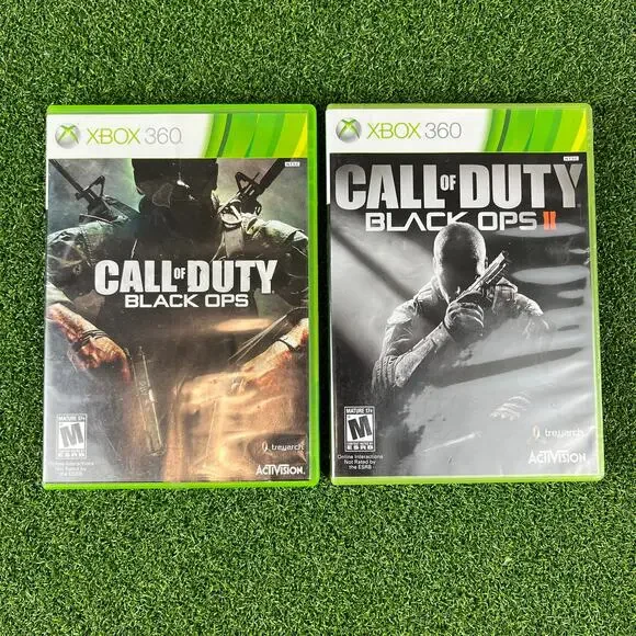 Call of Duty: Black Ops and Call of Duty Black Ops II Microsoft Xbox 360