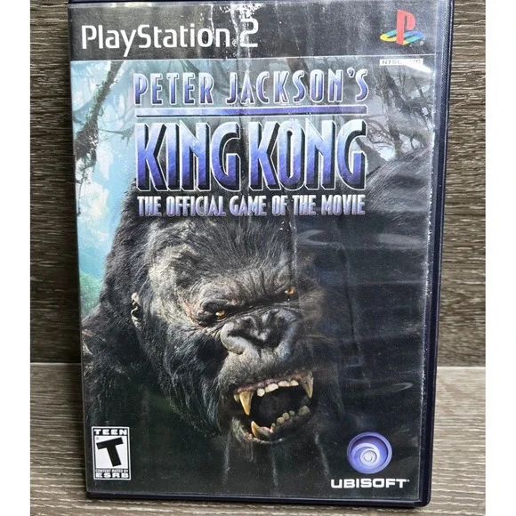 King Kong PS2 PlayStation 2 Peter Jacksons Official Game of the Movie Complete
