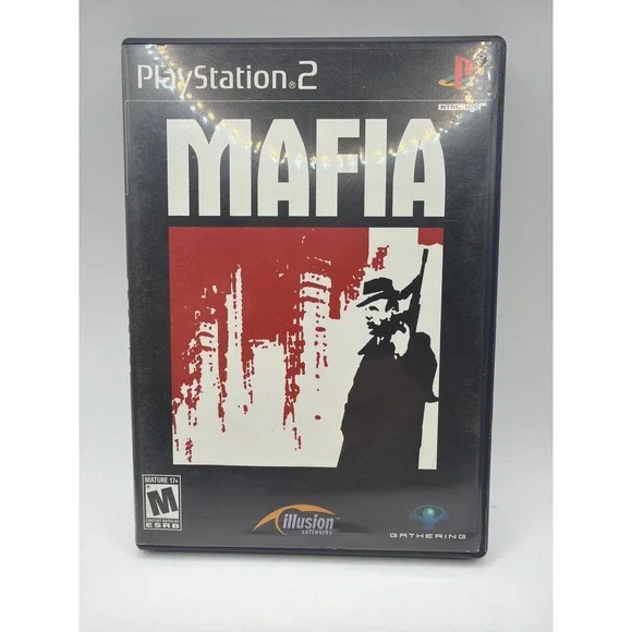 Mafia (PlayStation 2, 2004) Black Label  Complete CIB w/ Manual And Map