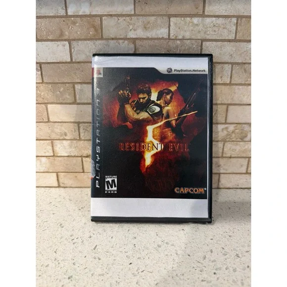 Resident Evil 5 PS3‎ Game No Original Case