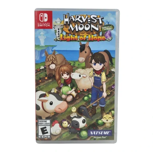 Natsume Harvest Moon Light of Hope Special Edit Nintendo Switch Game HAC-P-AD6QA