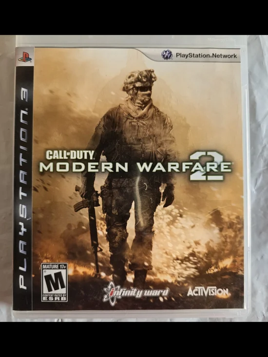 PlayStation Modern Warfare 2 (Black/Tan) - Call of Duty Original Like New