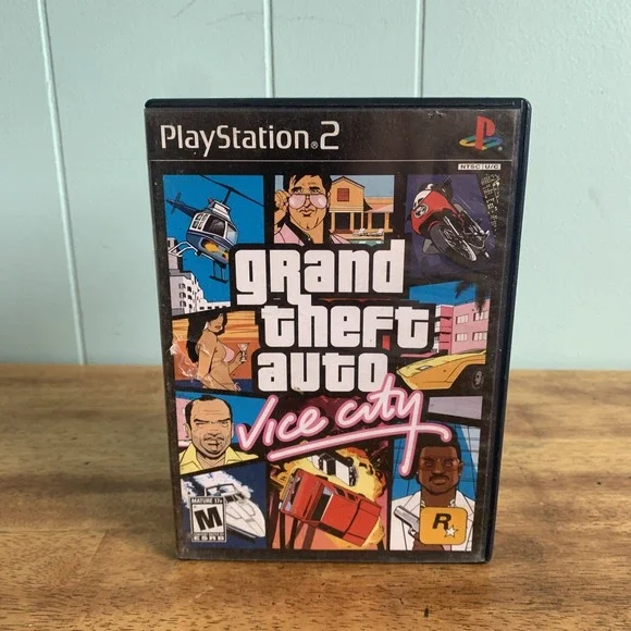 Grand Theft Auto: Vice City Sony PlayStation 2 PS2 NTSC CIB Tested Working