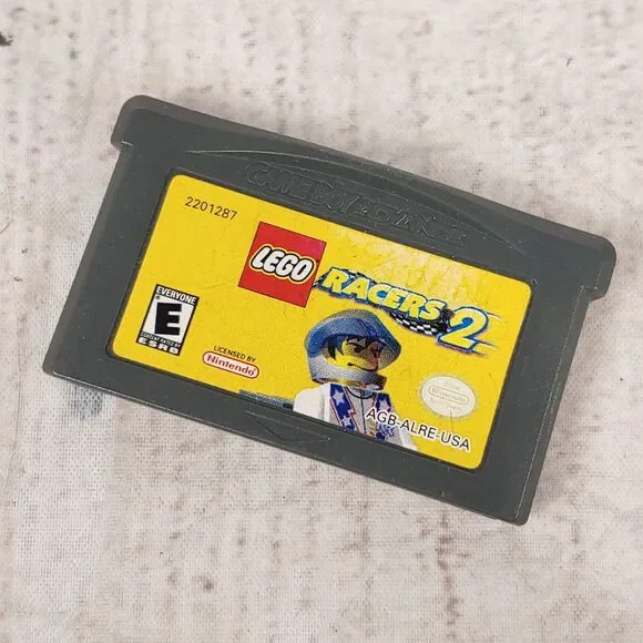 LEGO Racers 2 Nintendo Game Boy Advance GBA Game Cartridge AGB-ALRE-USA TESTED