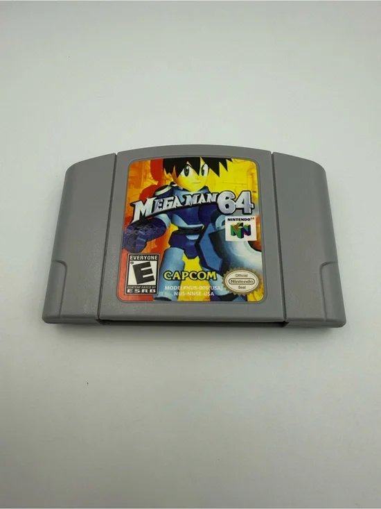 Mega Man 64 Nintendo 64 Game Cartridge - Gray