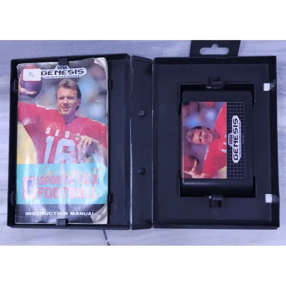 Joe Montana II‎ Sports Talk Football Sega Genesis CIB Tested Authentic 1991