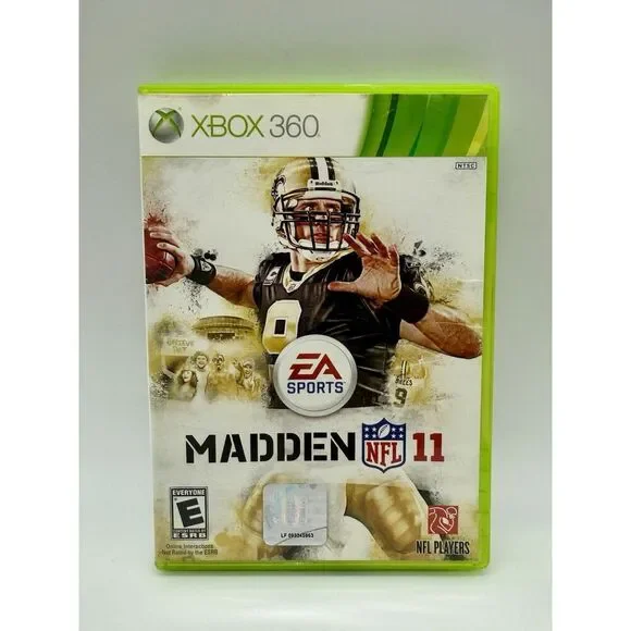 Madden NFL 11 - Xbox 360 Game,‎ Case And Manual Tested