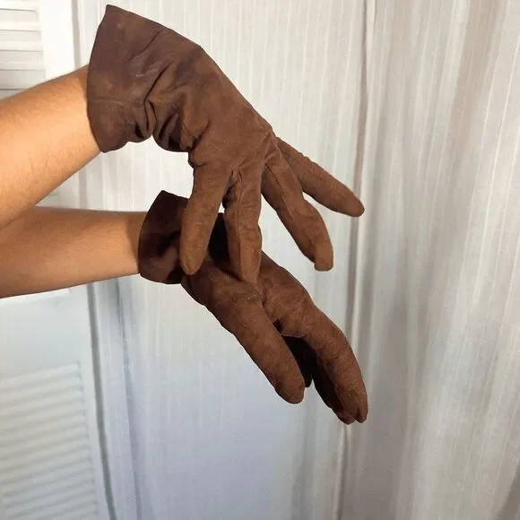 Guanti & Guanti Glove Size 8 Vintage 80's Old Money Dark Academia Gloves
