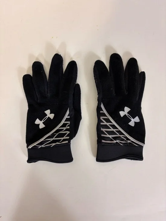 Under Armour Black Performance Fleece Grip Gloves Women’s‎ Small/Medium