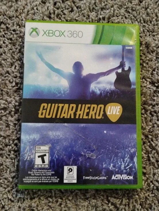 Guitar Hero Live (Xbox 360) - 2-Disc Set Complete with Case