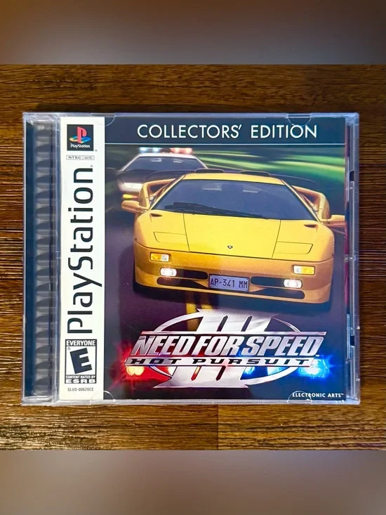 Need For Speed 3 Hot Pursuit Collectors’ Edition Sony PlayStation PS1 CIB Tested