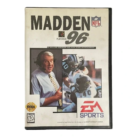 Madden NFL 96 Sega Genesis‎ Game