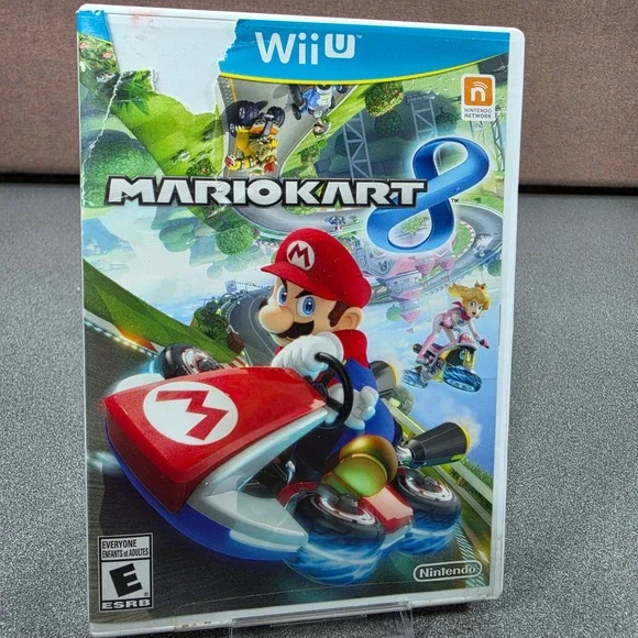 Nintendo Mario Kart 8 Wii U Everyone Blue Good Racing Anti-Gravity MK8