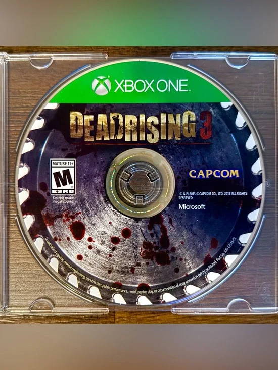Dead Rising 3 Exclusive Xbox One DISC ONLY Rare Game Zombie Tested Video Play
