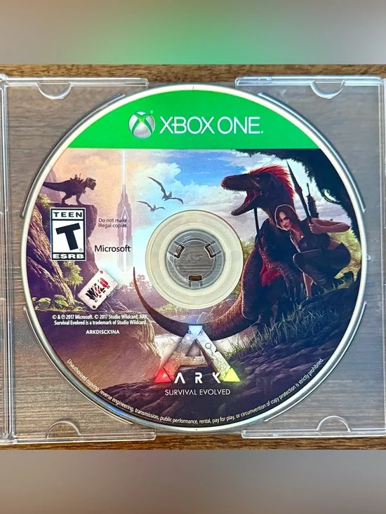 Ark Survival Evolved Xbox One Game DISC ONLY Tested Video Play