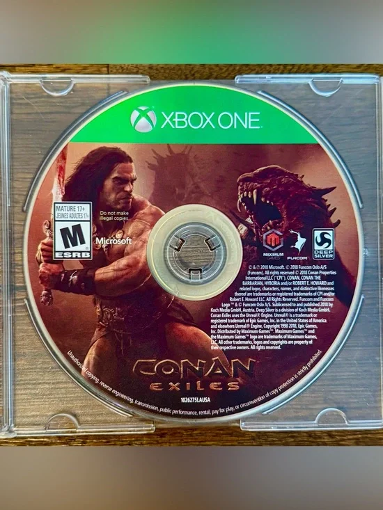 Conan Exiles Xbox One DISC ONLY Rare Game Fantasy Tested