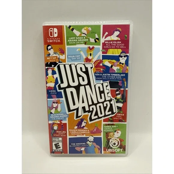 Just Dance 2021 Nintendo Switch Tested Working w/ Case‎